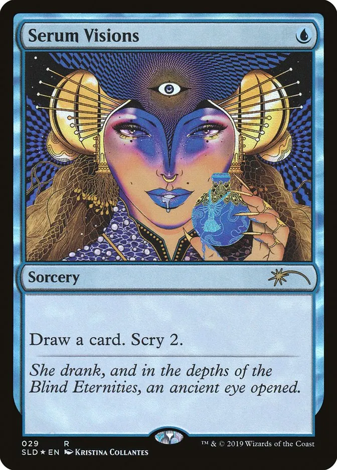2019 Secret Lair Drop Serum Visions rare #29 rare card image