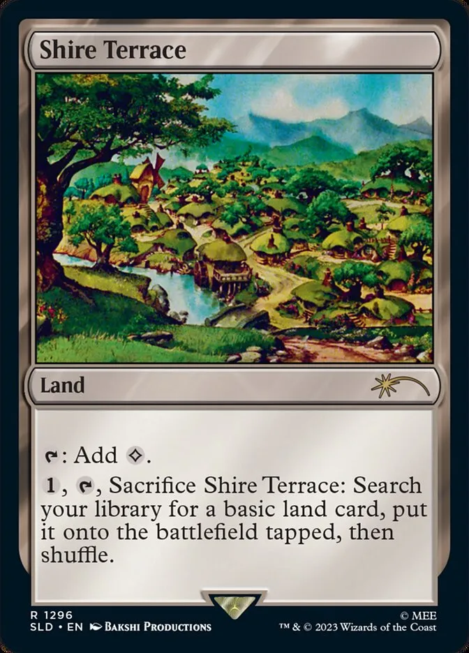 2019 Secret Lair Drop Shire Terrace #1296 rare card image