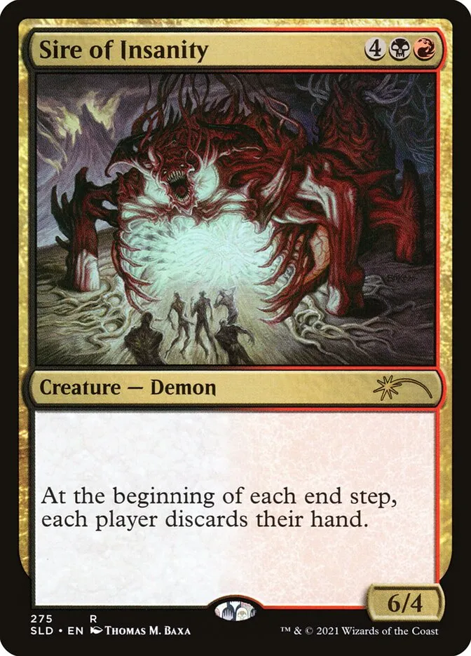 2019 Secret Lair Drop Sire of Insanity [Foil] rare #275 rare card image