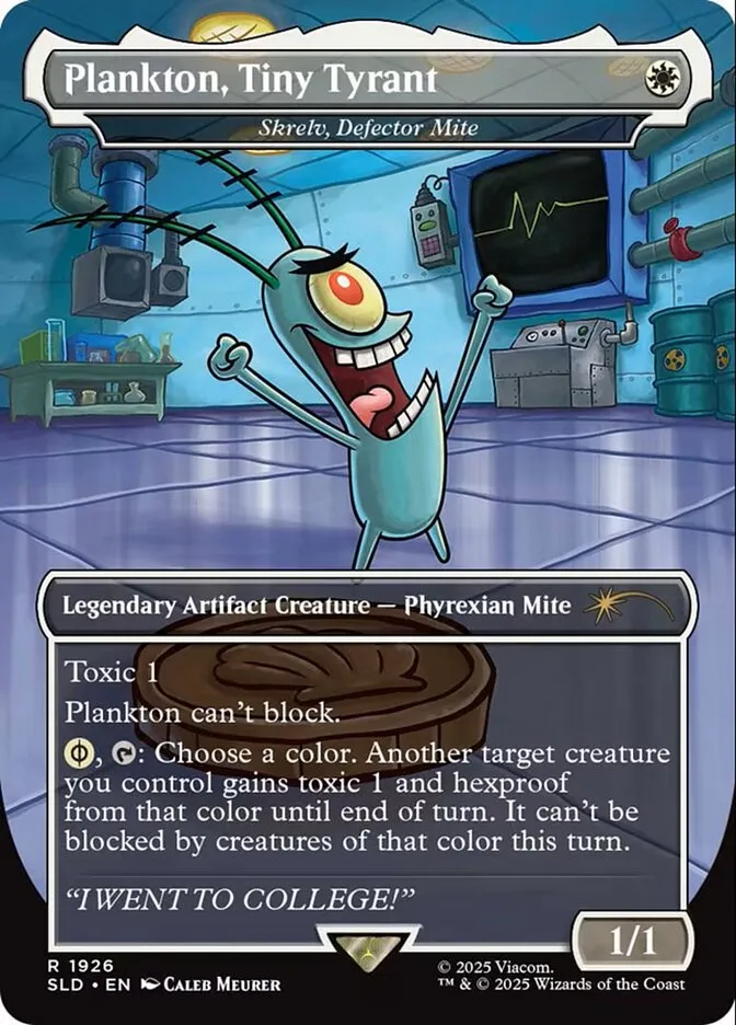 2019 Secret Lair Drop Skrelv, Defector Mite #1926 rare card image