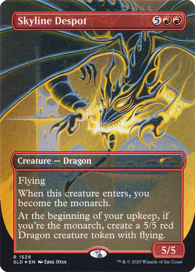 2019 Secret Lair Drop Skyline Despot #1529 rare card image