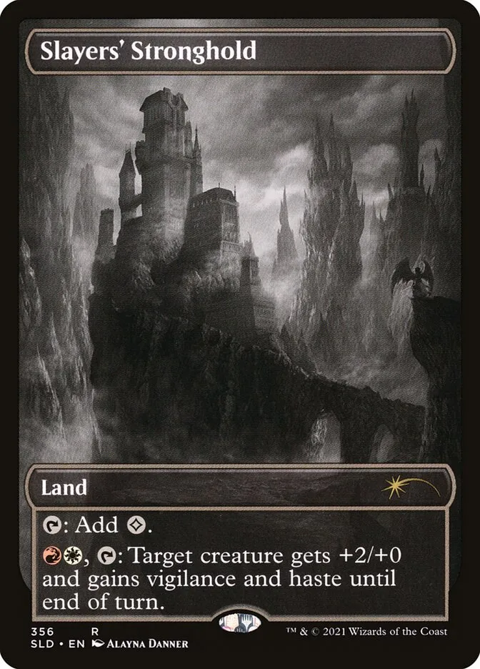 2019 Secret Lair Drop Slayers' Stronghold #356 rare card image