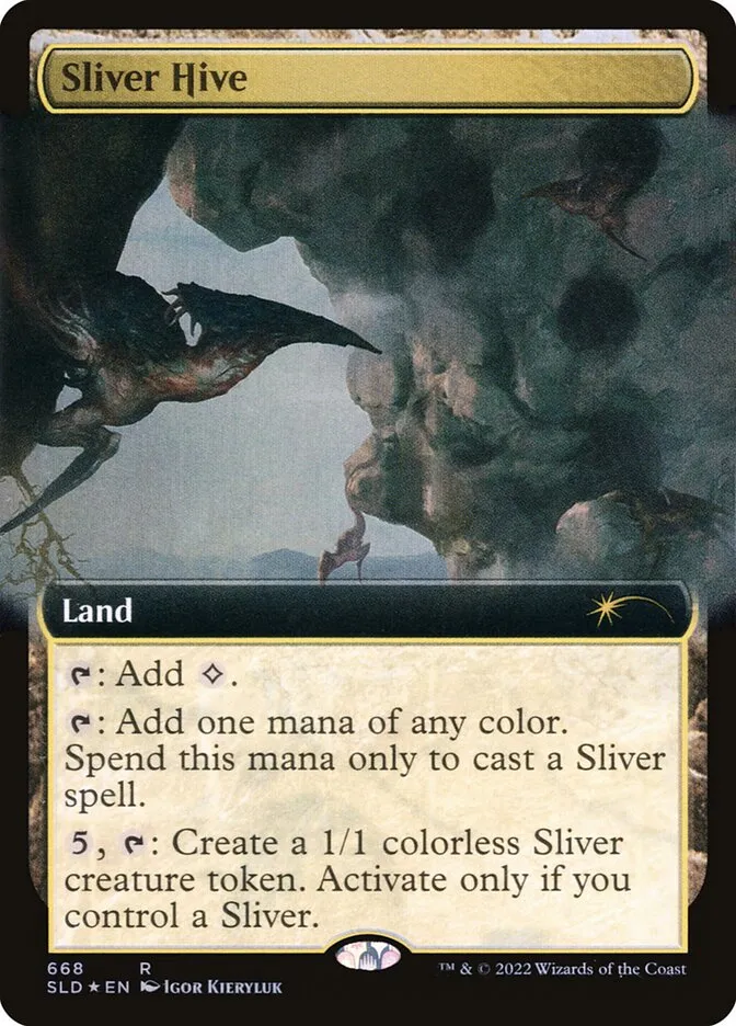 2019 Secret Lair Drop Sliver Hive #668 rare card image