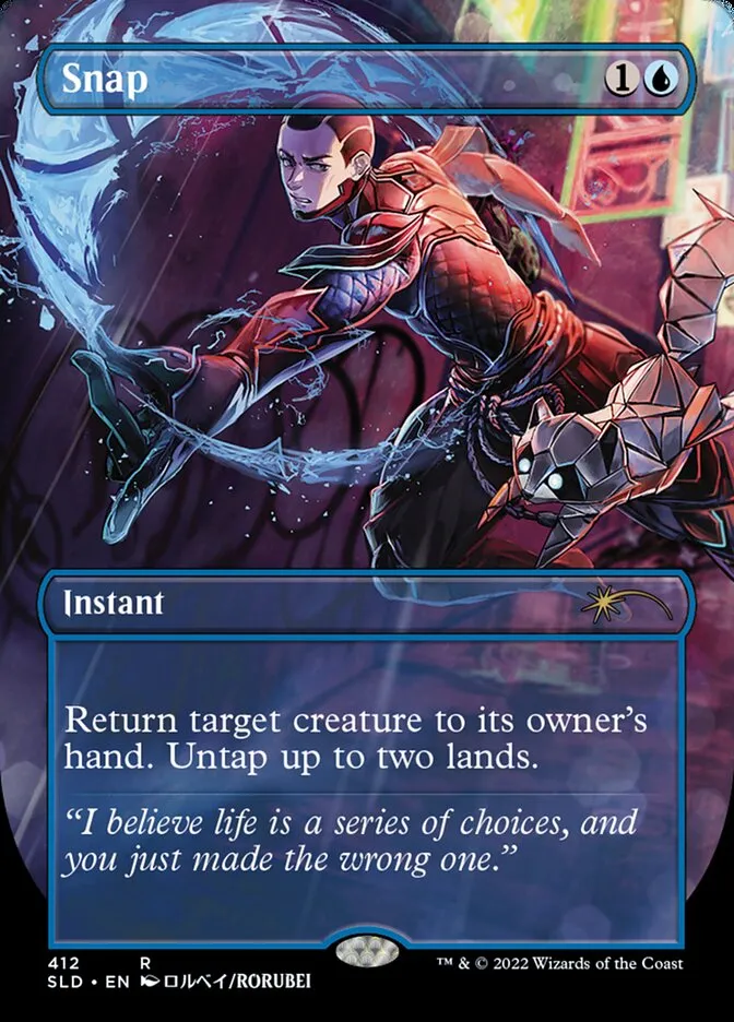 2019 Secret Lair Drop Snap #412 rare card image