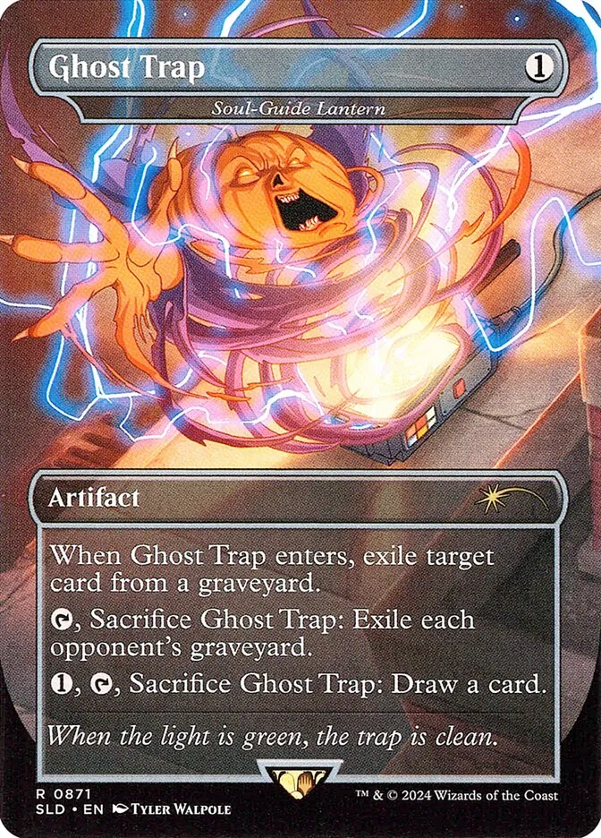 2019 Secret Lair Drop Soul-Guide Lantern #871 rare card image