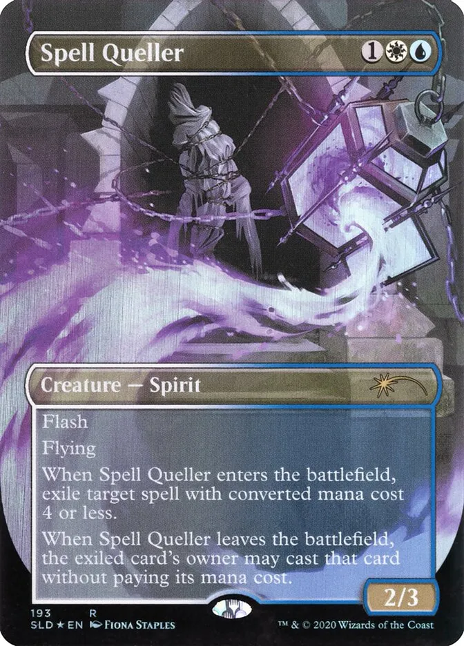 2019 Secret Lair Drop Spell Queller #193 rare card image
