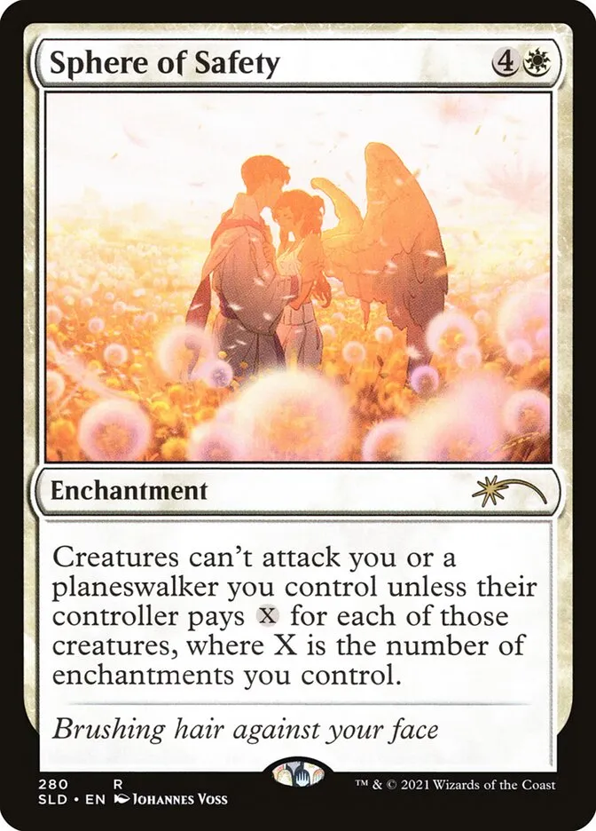 2019 Secret Lair Drop Sphere of Safety [Foil] rare #280 rare card image
