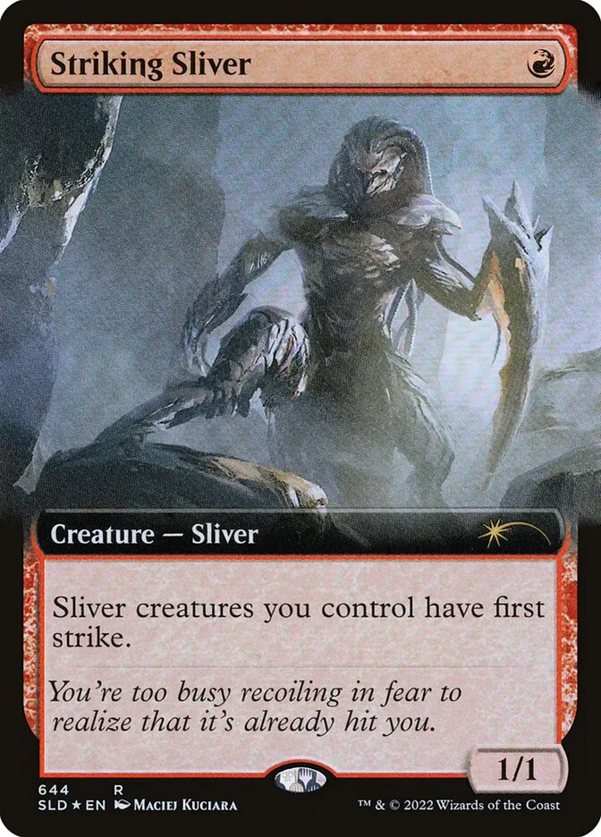 2019 Secret Lair Drop Striking Sliver #644 rare card image