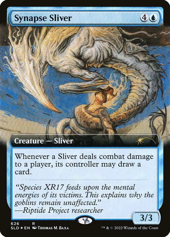 2019 Secret Lair Drop Synapse Sliver #626 rare card image