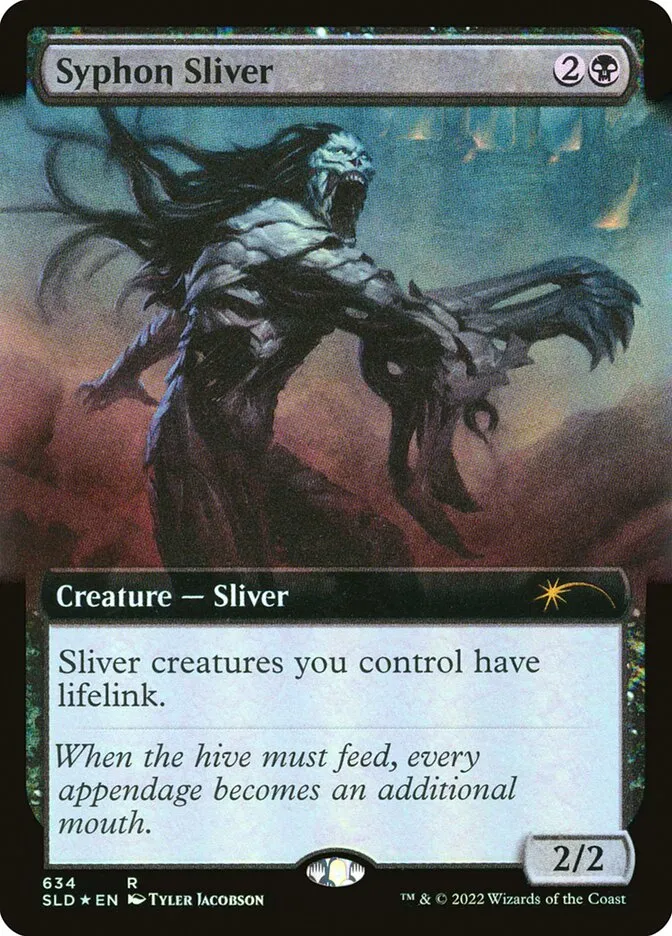 2019 Secret Lair Drop Syphon Sliver #634 rare card image