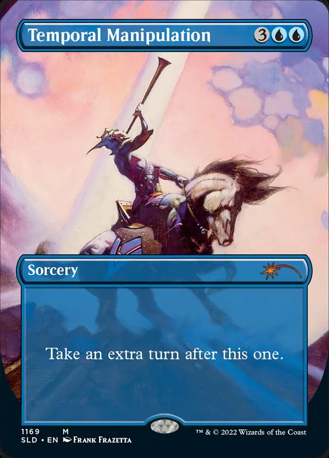 2019 Secret Lair Drop Temporal Manipulation #1169 mythic card image