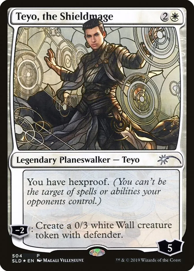 2019 Secret Lair Drop Teyo, the Shieldmage uncommon #504 uncommon card image