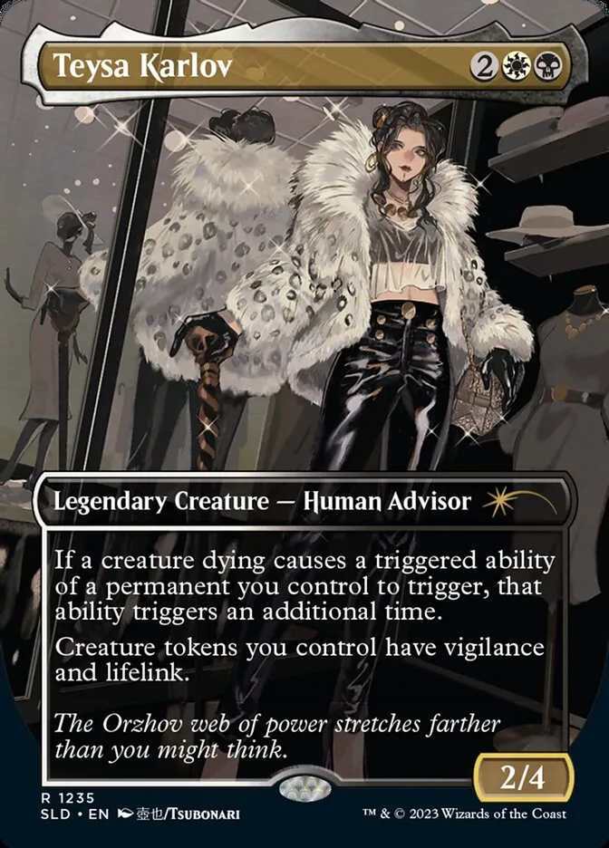 2019 Secret Lair Drop Teysa Karlov #1235 rare card image
