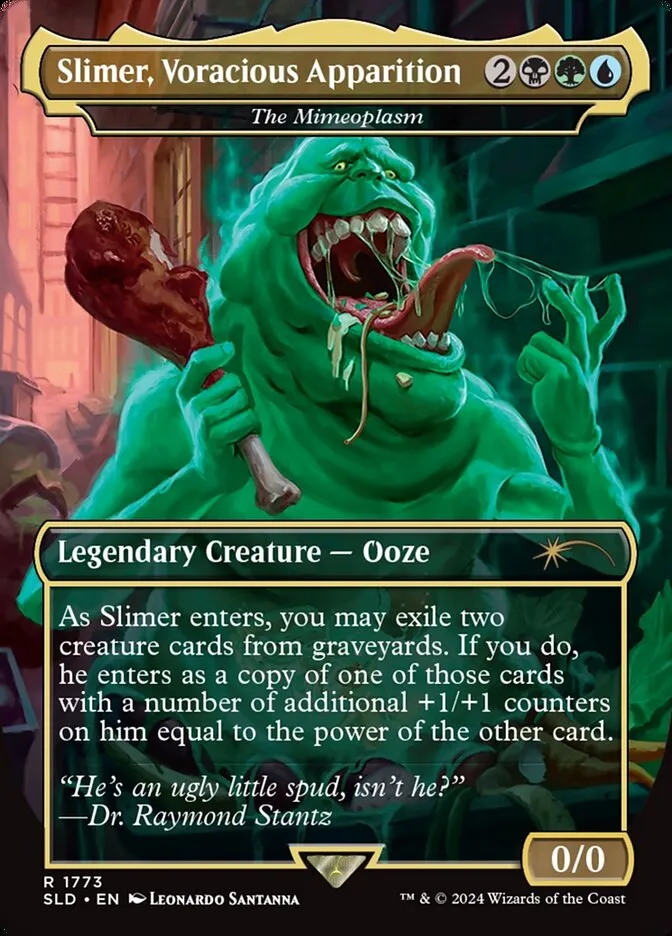 2019 Secret Lair Drop The Mimeoplasm #1773 rare card image