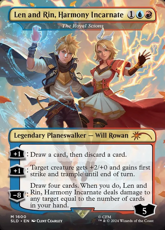 2019 Secret Lair Drop The Royal Scions #1600 mythic card image