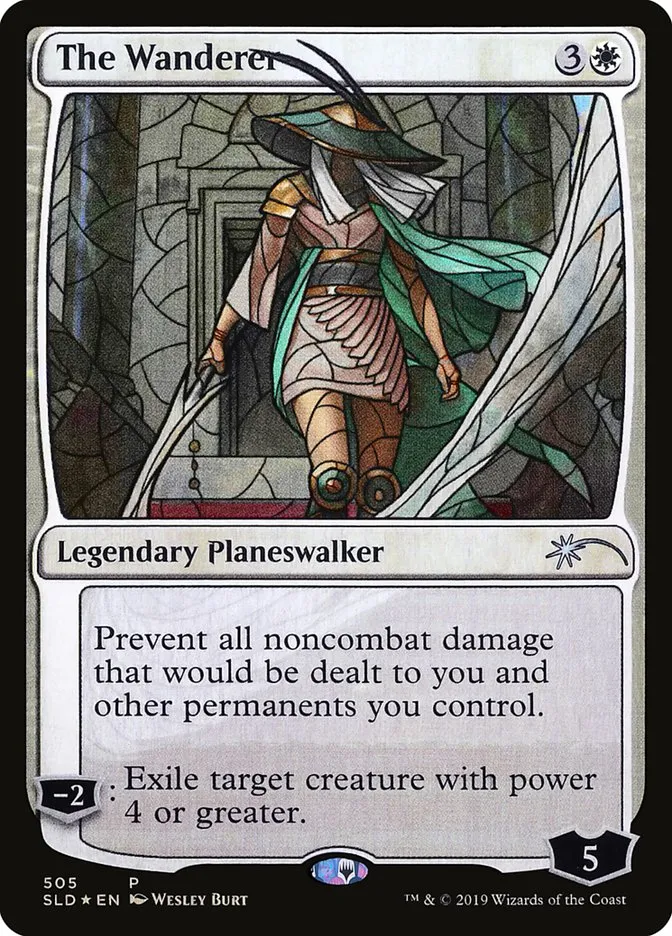 2019 Secret Lair Drop The Wanderer uncommon #505 uncommon card image