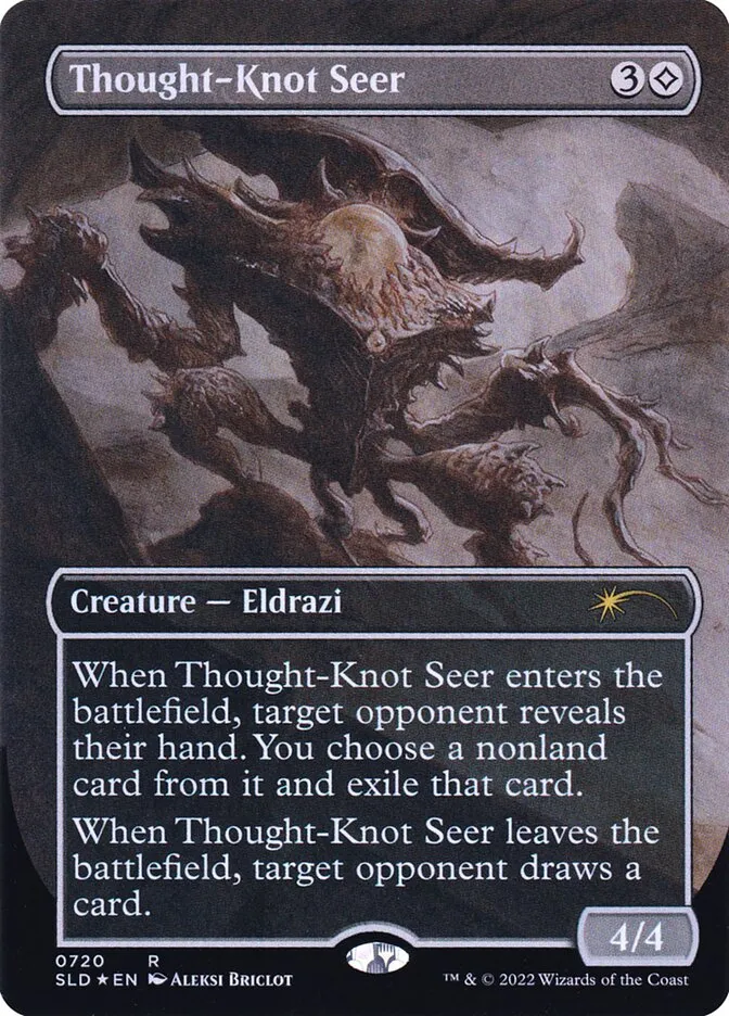 2019 Secret Lair Drop Thought-Knot Seer #720 rare card image