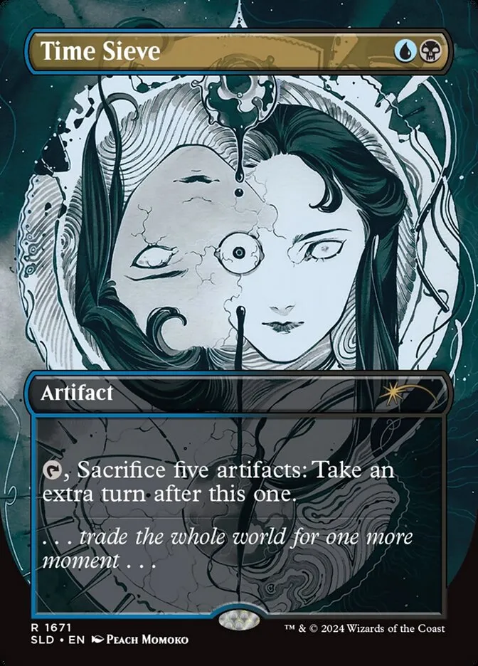 2019 Secret Lair Drop Time Sieve #1671 rare card image