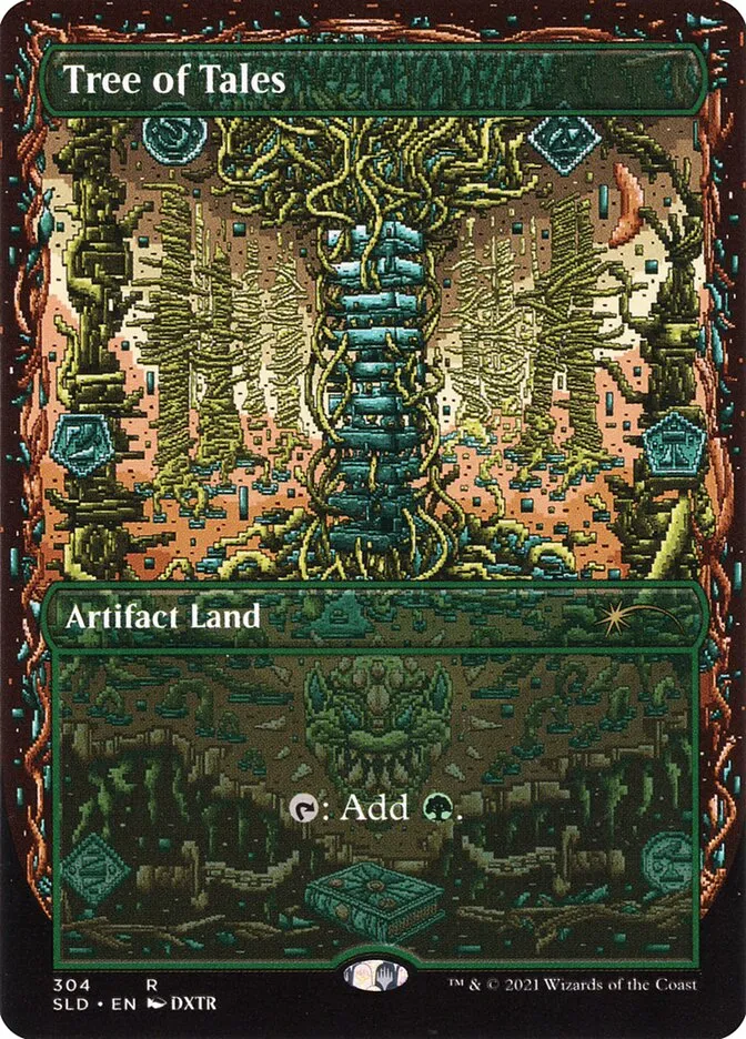 2019 Secret Lair Drop Tree of Tales #304 rare card image