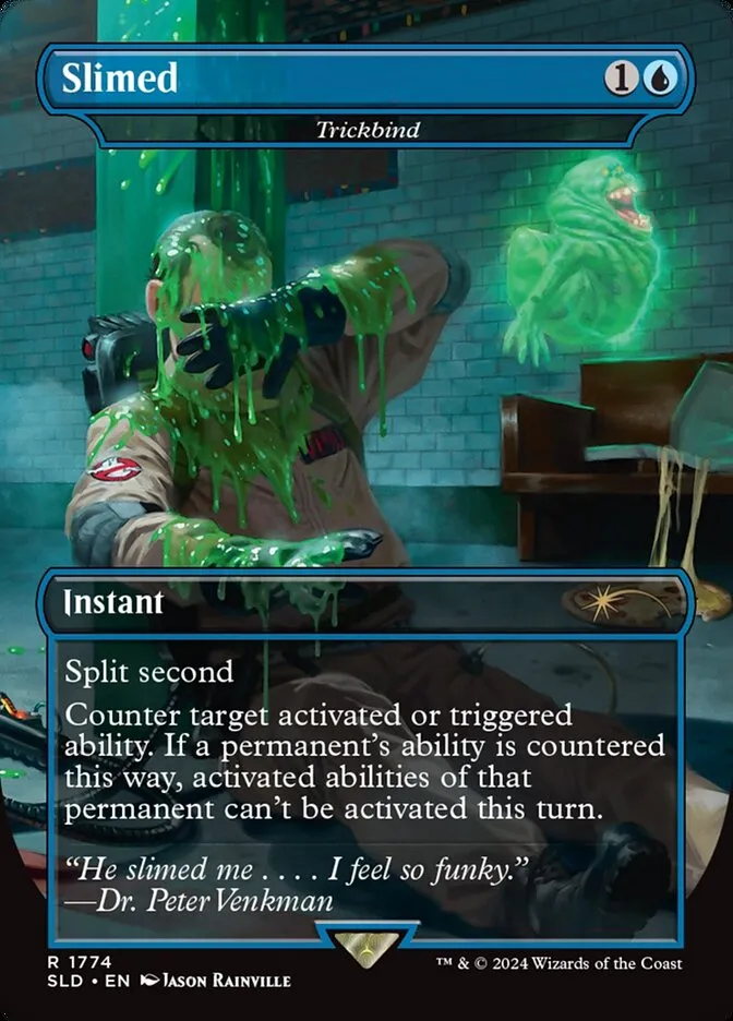 2019 Secret Lair Drop Trickbind #1774 rare card image