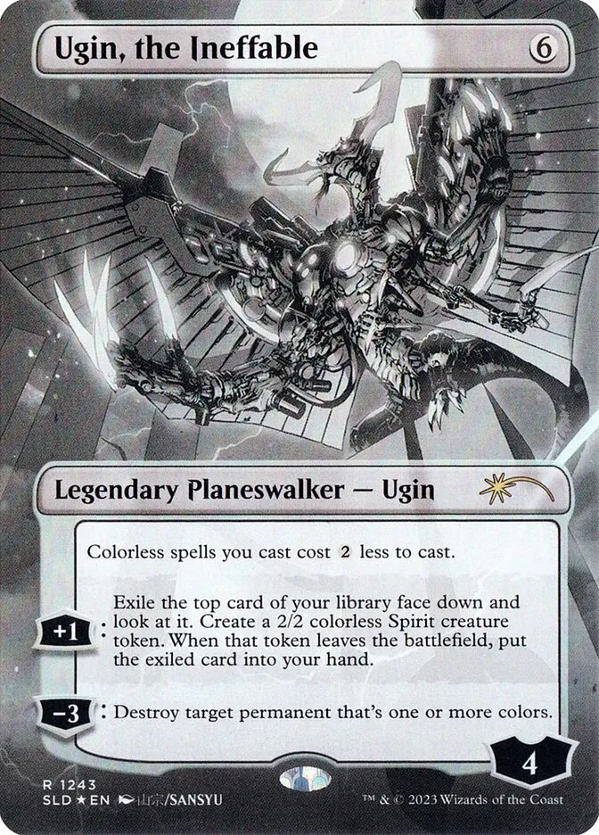 2019 Secret Lair Drop Ugin, the Ineffable #1243 rare card image