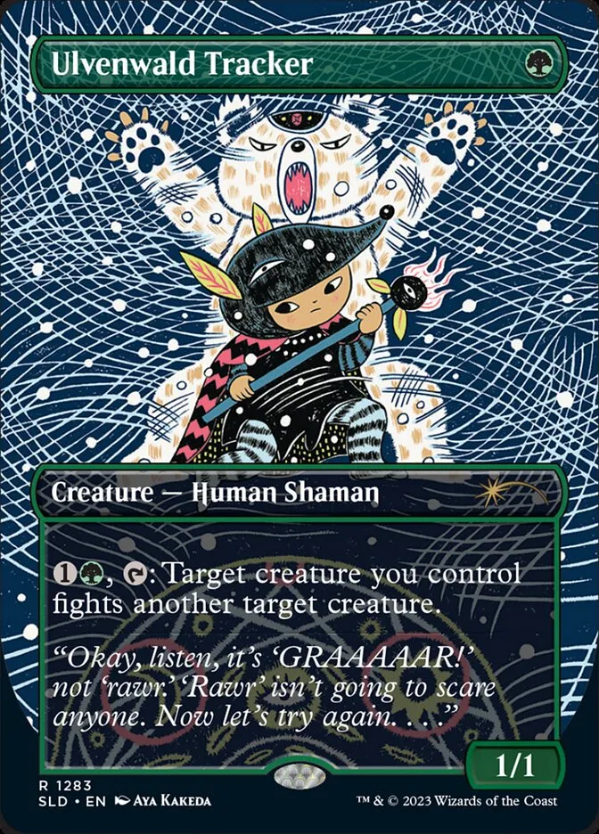 2019 Secret Lair Drop Ulvenwald Tracker #1283 rare card image