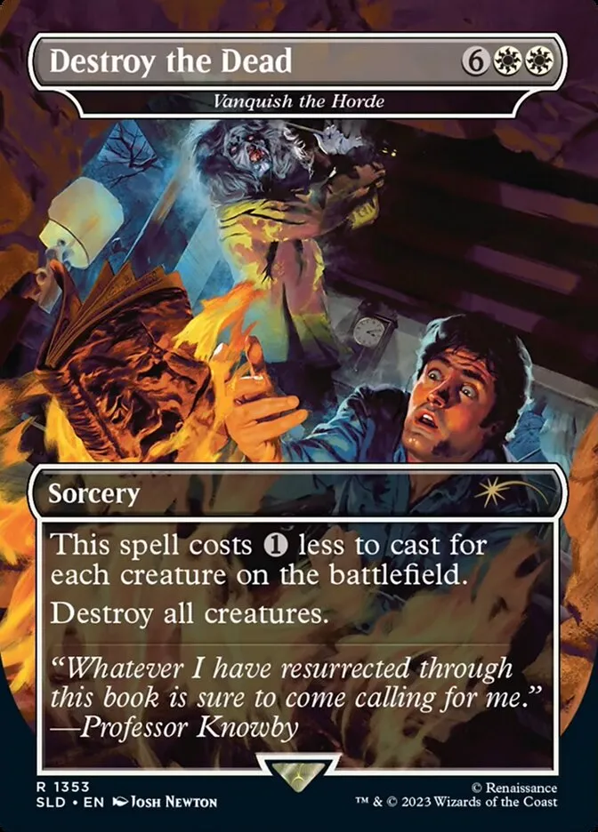 2019 Secret Lair Drop Vanquish the Horde #1353 rare card image