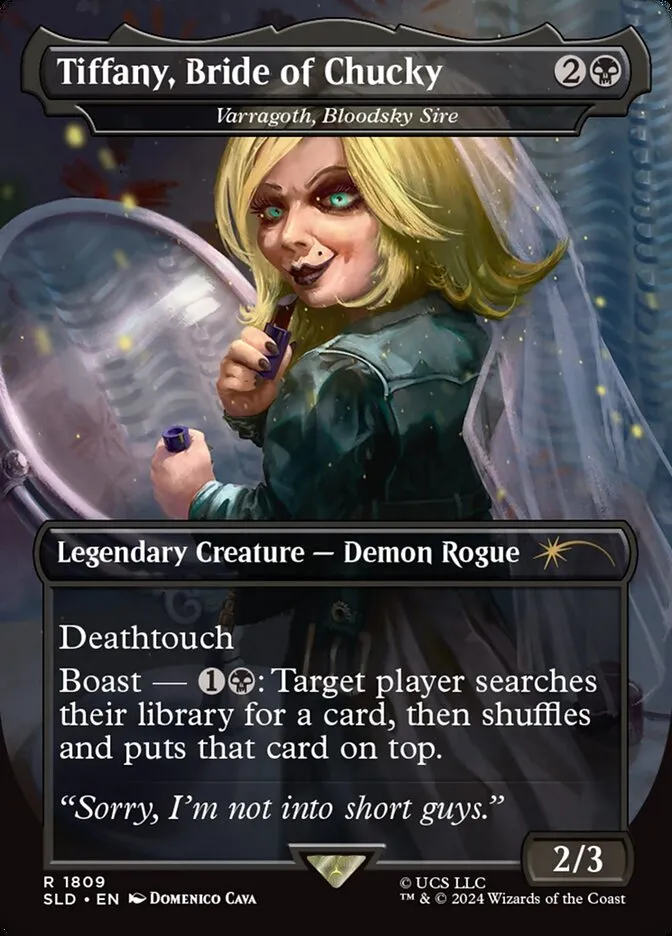 2019 Secret Lair Drop Varragoth, Bloodsky Sire #1809 rare card image