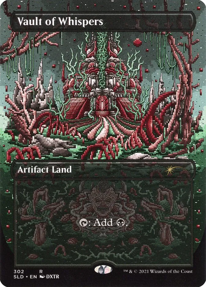 2019 Secret Lair Drop Vault of Whispers #302 rare card image