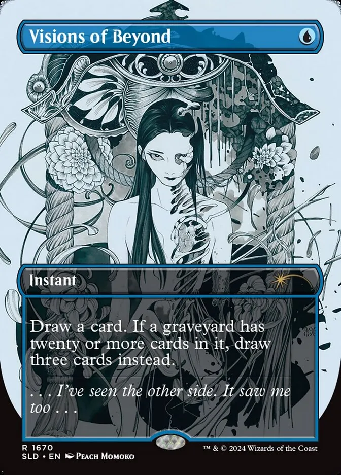 2019 Secret Lair Drop Visions of Beyond #1670 rare card image