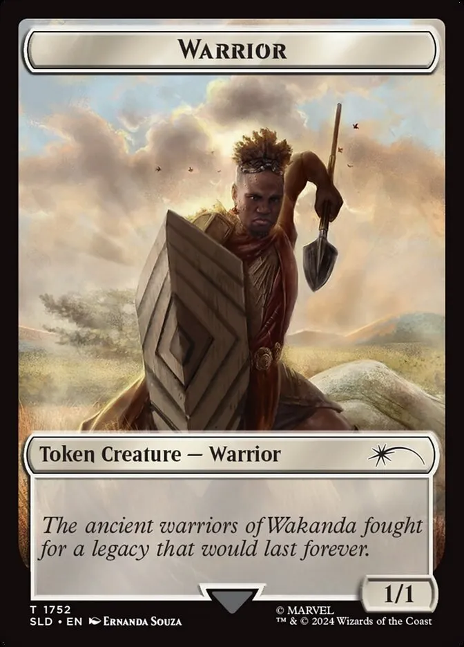 2019 Secret Lair Drop Warrior common #1752 common card image