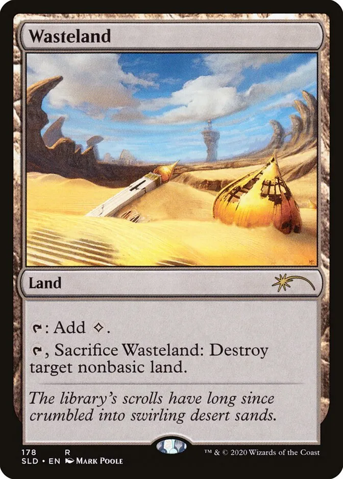 2019 Secret Lair Drop Wasteland #178 rare card image