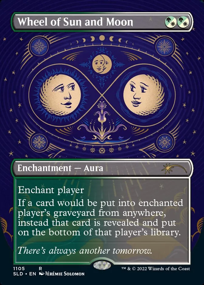 2019 Secret Lair Drop Wheel of Sun and Moon #1105 rare card image