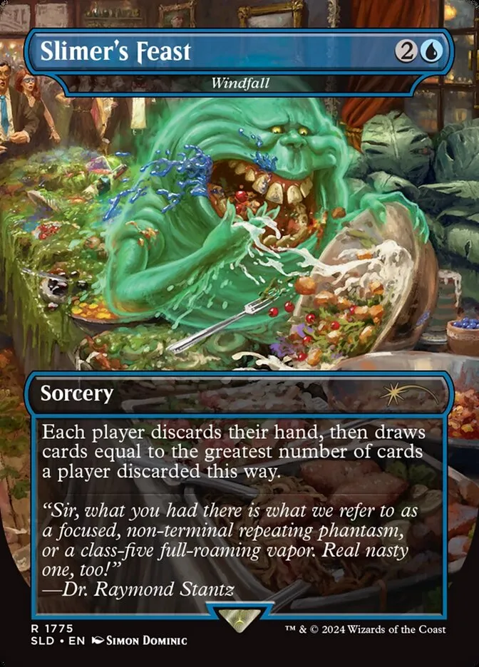 2019 Secret Lair Drop Windfall #1775 rare card image