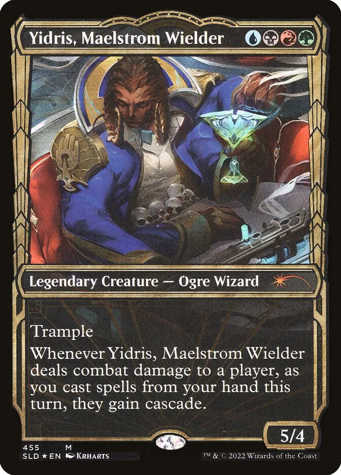 2019 Secret Lair Drop Yidris, Maelstrom Wielder #455 mythic card image