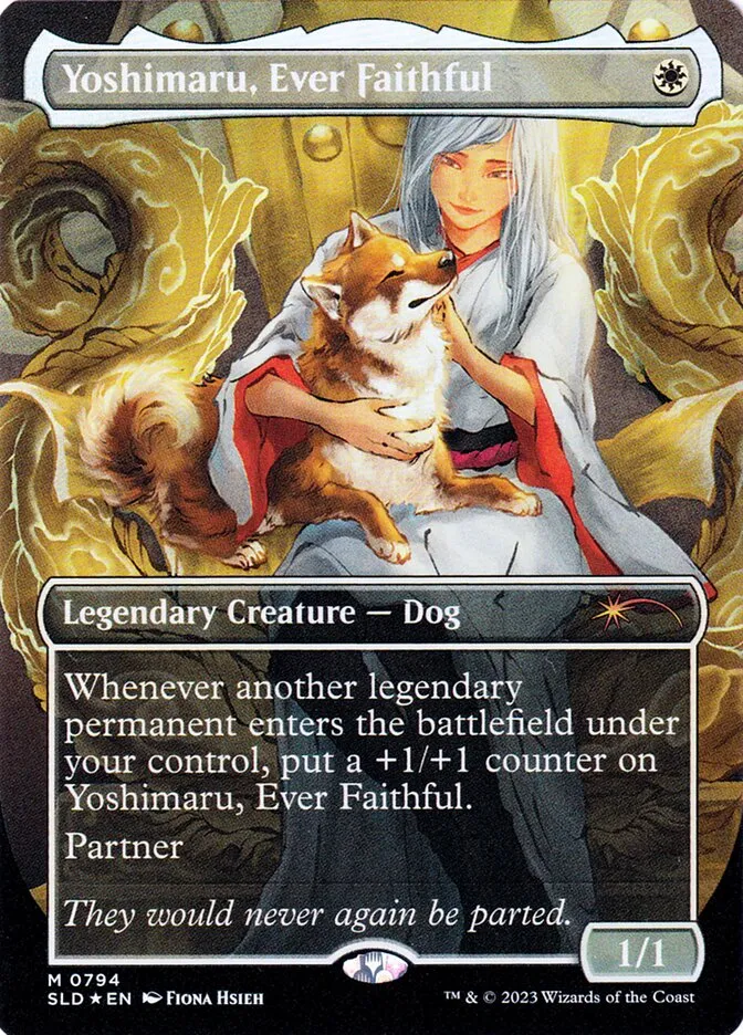 2019 Secret Lair Drop Yoshimaru, Ever Faithful #794 mythic card image