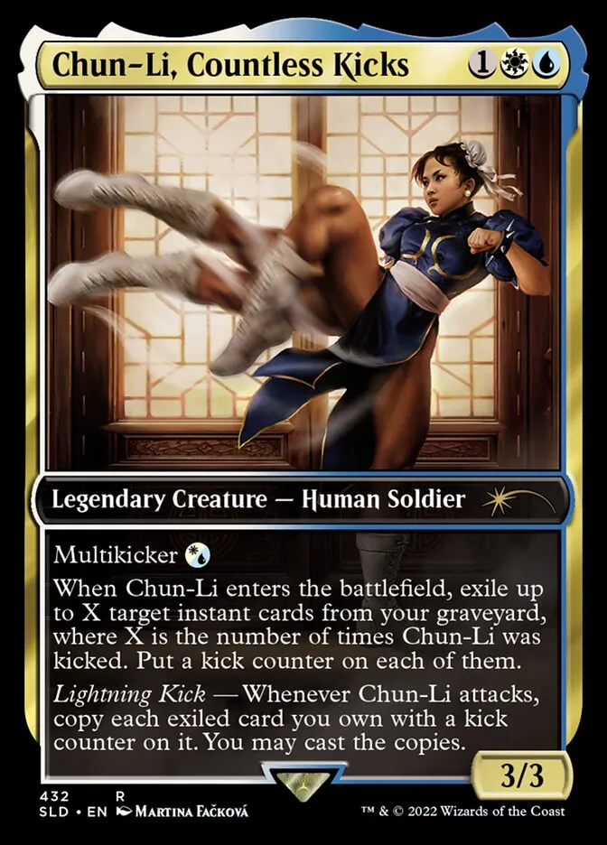 2019 Secret Lair Drop Zethi, Arcane Blademaster #432 rare card image
