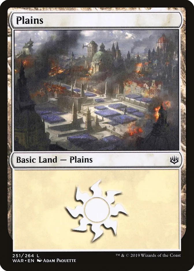 2019 War of the Spark Plains #251 common card image