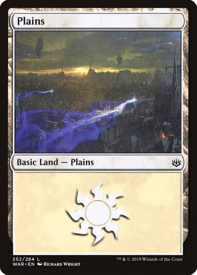 2019 War of the Spark Plains #252 common card image