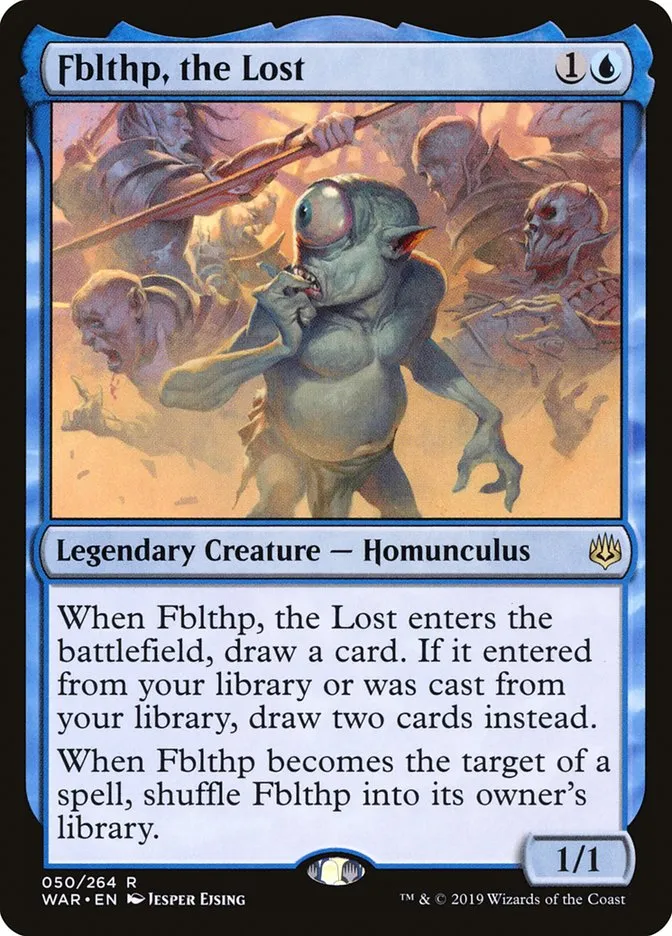 2019 War of the Spark Fblthp, the Lost #50 rare card image