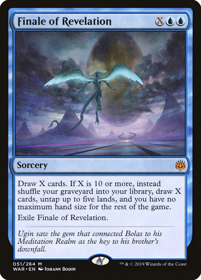 2019 War of the Spark Finale of Revelation #51 mythic card image