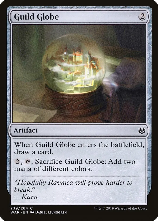 2019 War of the Spark Guild Globe #239 common card image