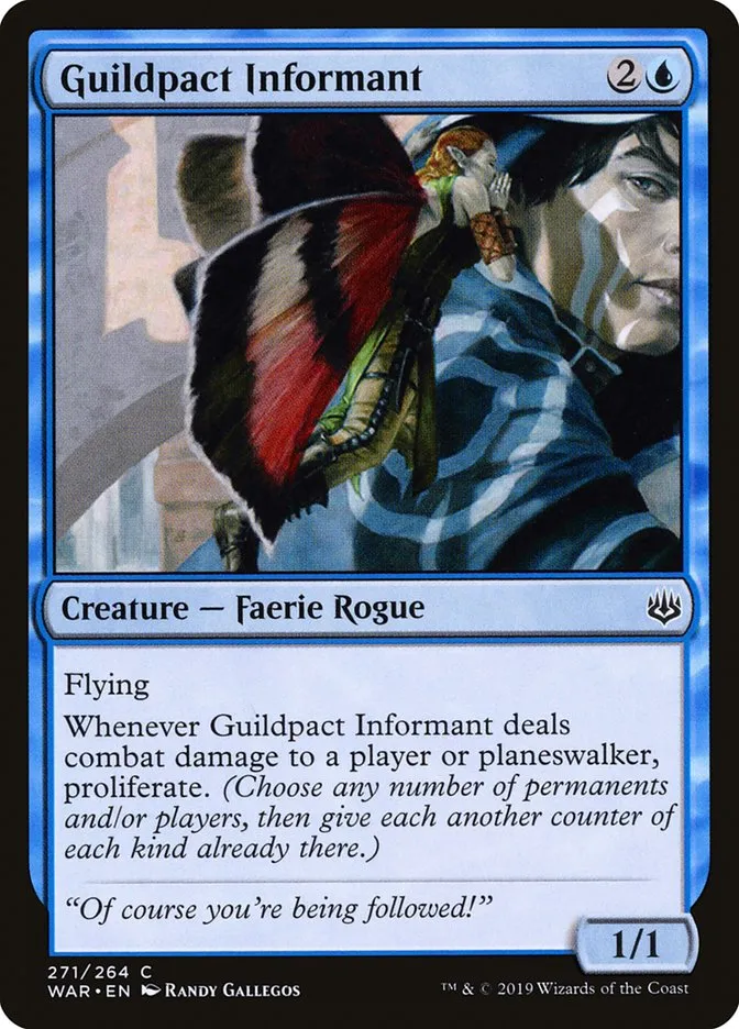 2019 War of the Spark Guildpact Informant #271 common card image