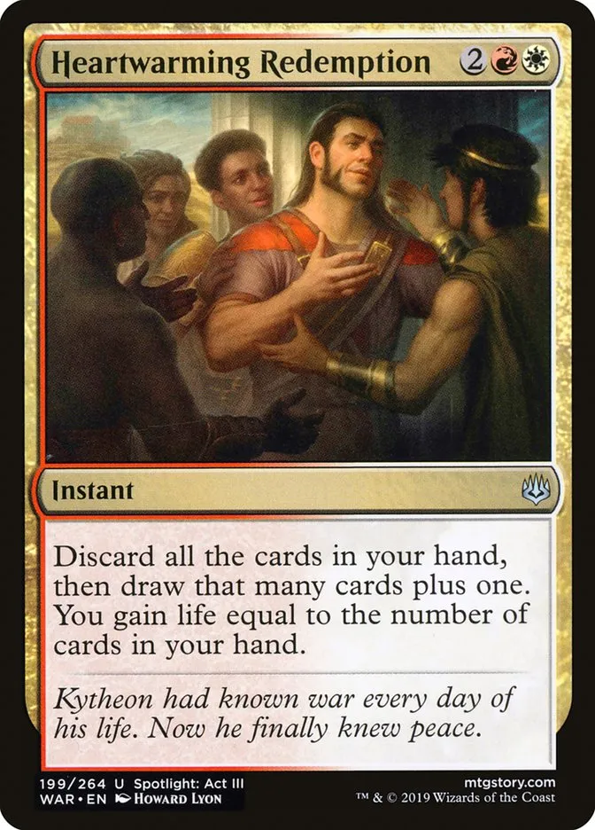 2019 War of the Spark Heartwarming Redemption #199 uncommon card image