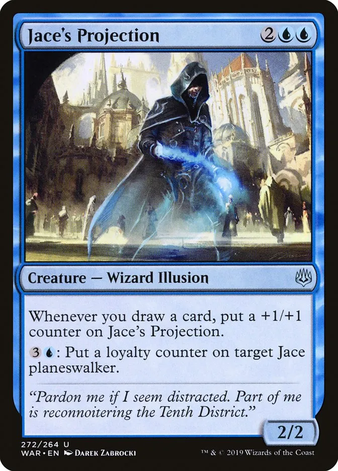 2019 War of the Spark Jace's Projection #272 uncommon card image
