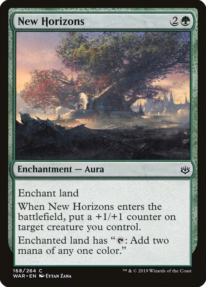 2019 War of the Spark New Horizons #168 common card image
