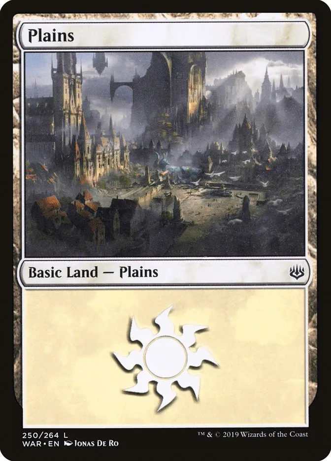 2019 War of the Spark Plains #250 common card image
