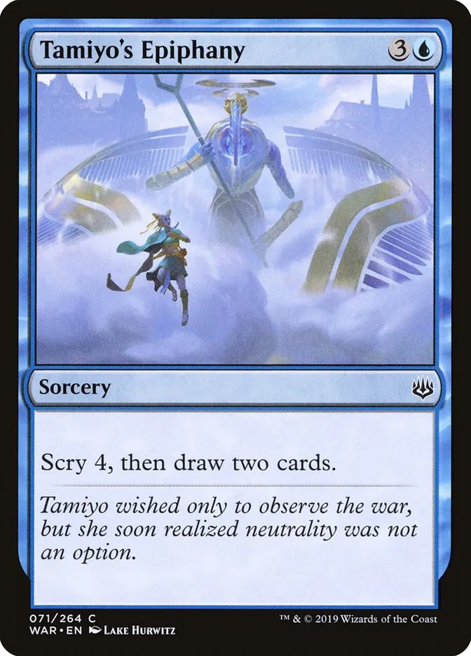 2019 War of the Spark Tamiyo's Epiphany #71 common card image