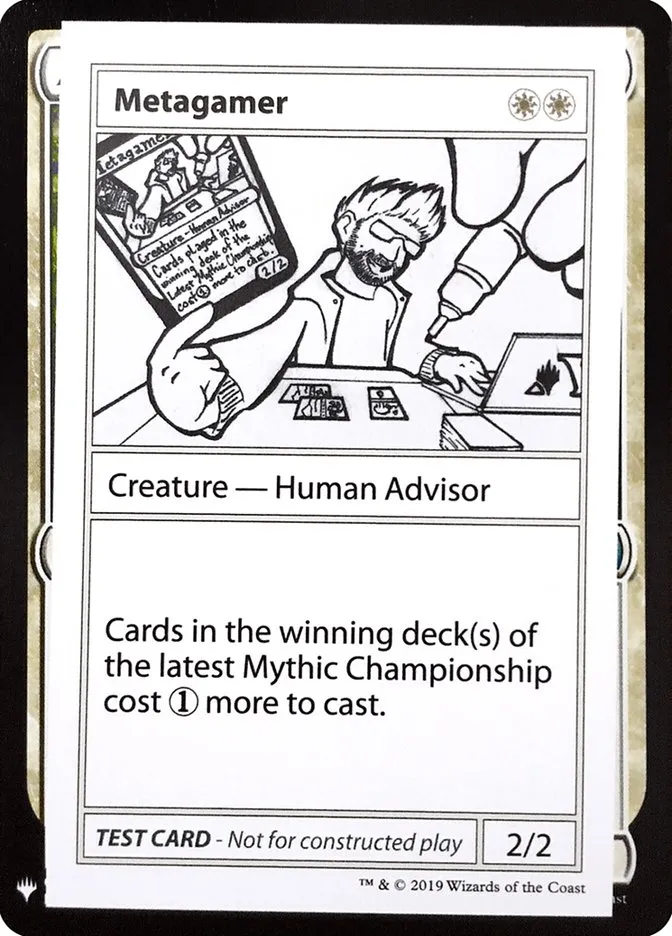 2019 Mystery Booster Playtest Cards 2019 Metagamer rare #8 unlisted card image