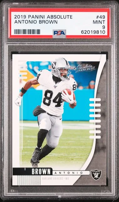 2019 Panini Absolute Antonio Brown #49 card image